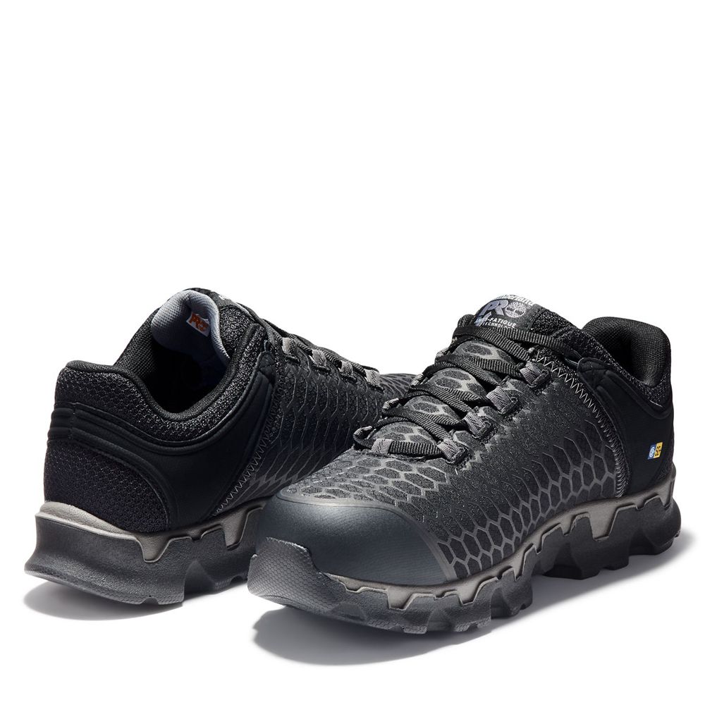 Zapatos De Seguridad Timberland Hombre Pro® Powertrain Sport Alloy Toe Sd Negras - Chile PNT-456781